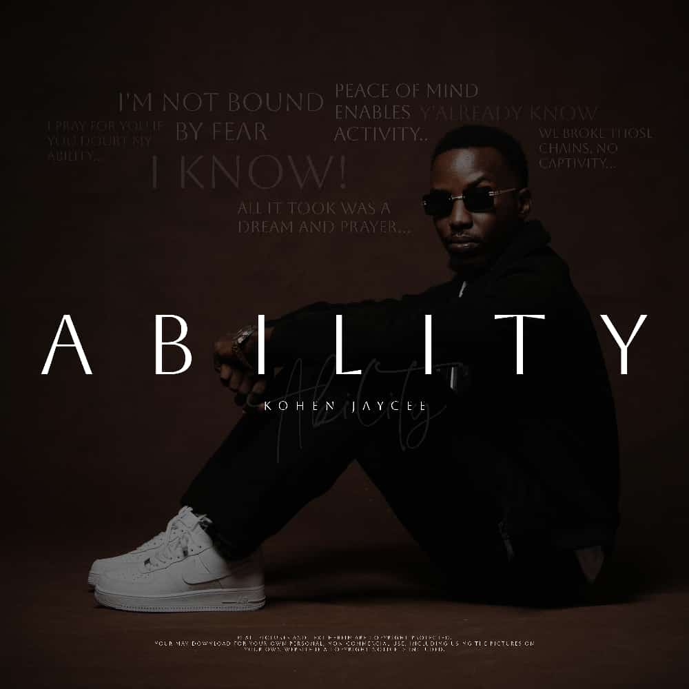 KOHEN JAYCEE ABILITY (Coming Soon) KOHEN JAYCEE ABILITY (Coming Soon)
